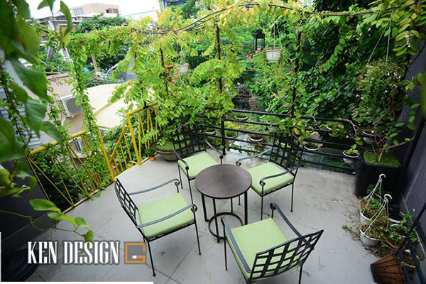 Tình yêu đẹp với quán cafe xanh ngát xanh Story M-16