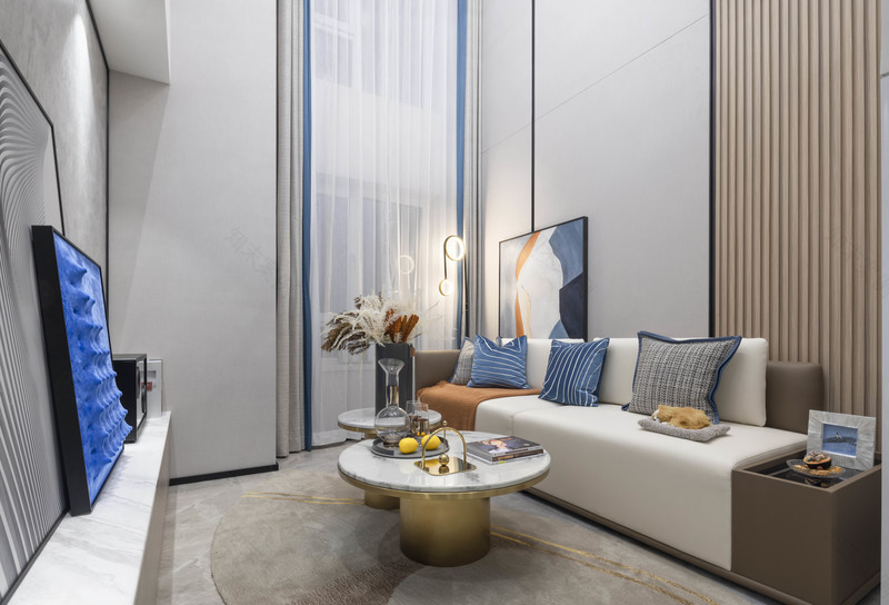 中海·星时代AD户型公寓样板房丨中国大连丨香港方黄(设计)集团-6