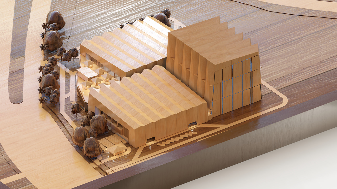 Gar/s Sport Center // maquette render (Studio Project)-5