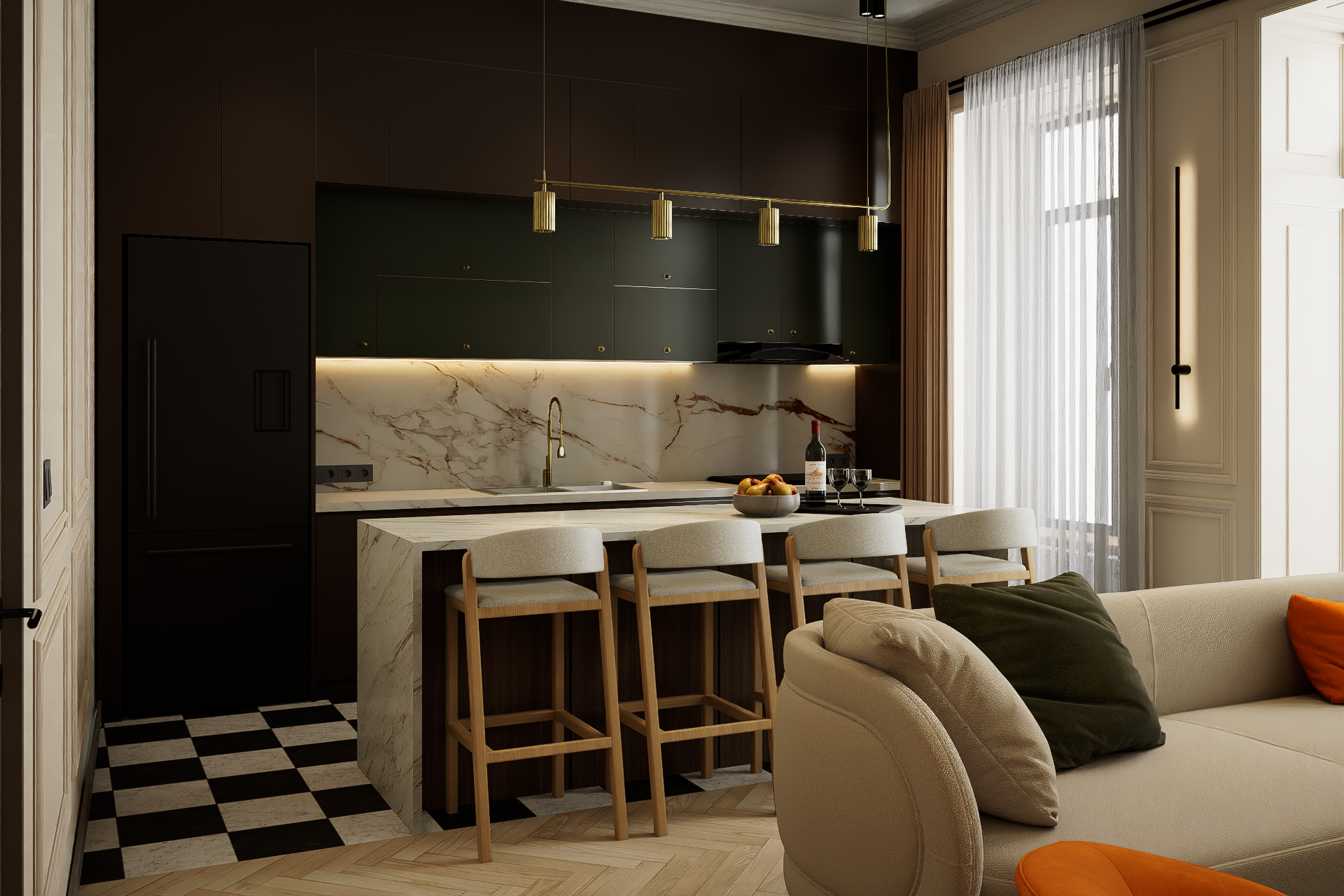 Apartment interior design - Sololaki-5