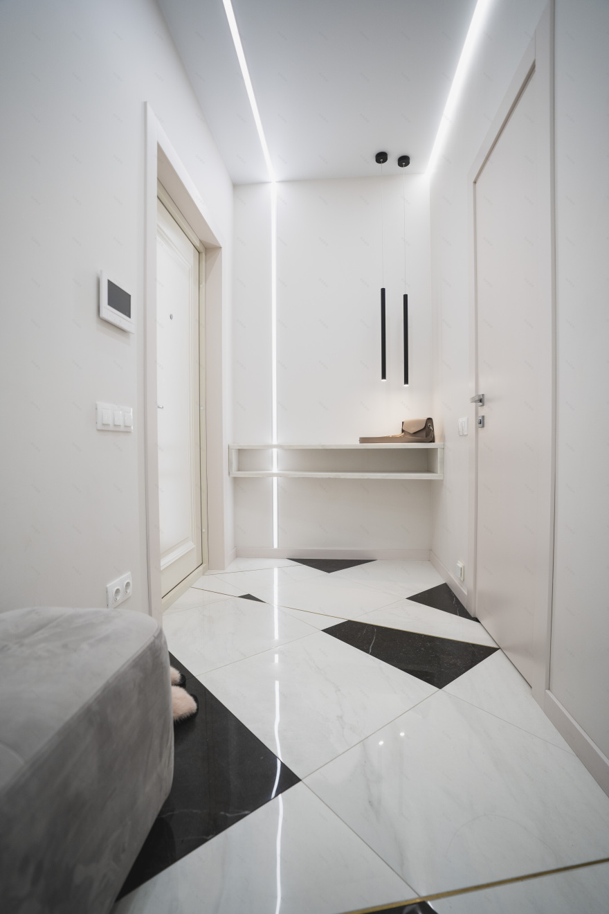 公寓室内设计丨Студия дизайна и ремонта Katushhha-6