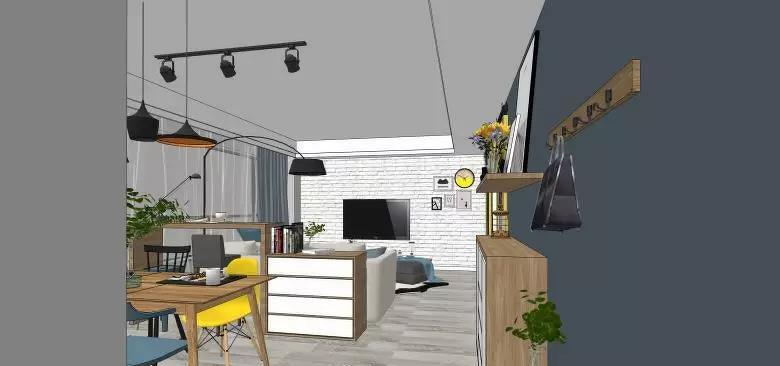 欢乐佳园装饰|| 蓝墙黛瓦,暖意生活北欧风-18