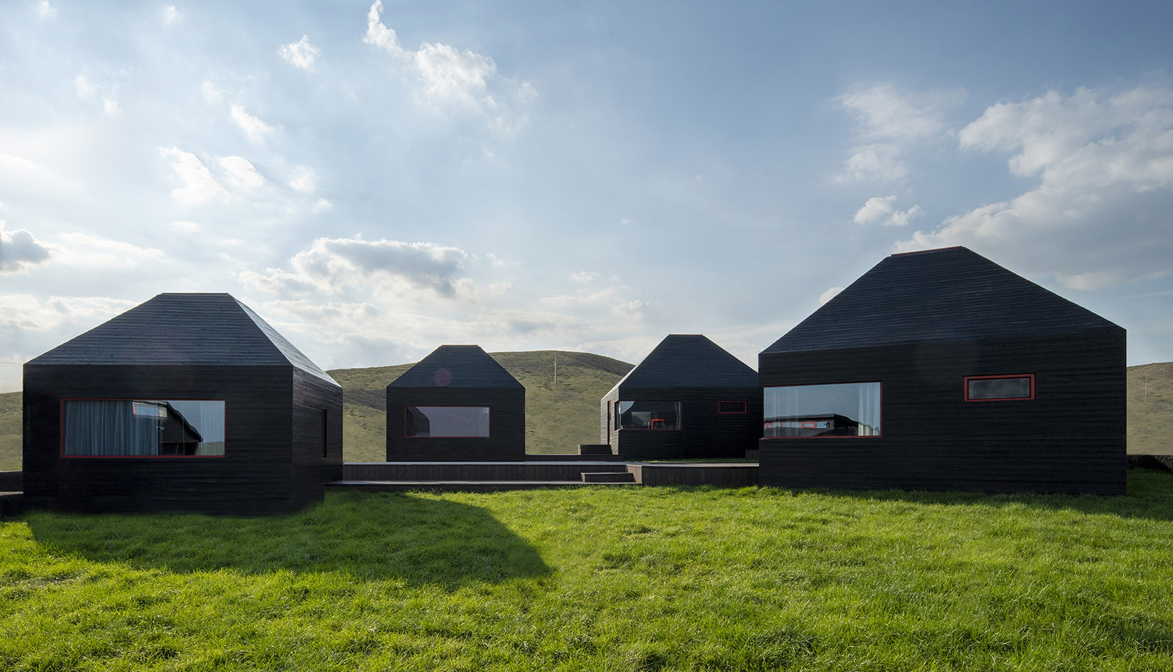 乌兰哈达火山無热宇宙草原新宿丨蒙古丨阁尔建筑-8