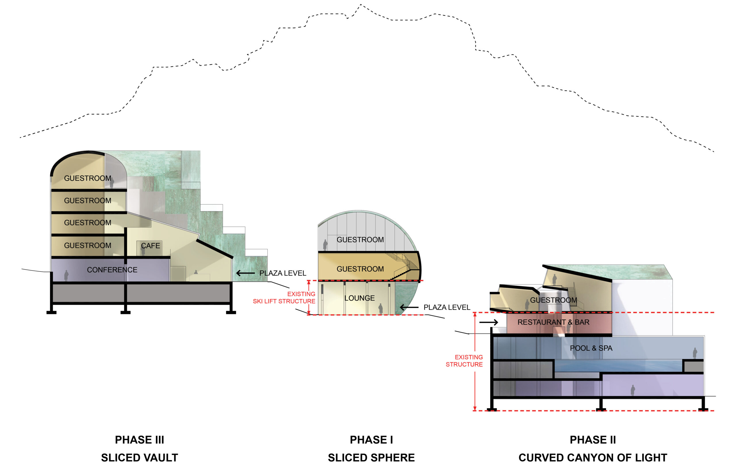 意大利阿布鲁佐大萨索山普拉蒂迪蒂沃广场总体规划丨Steven Holl Architects-4