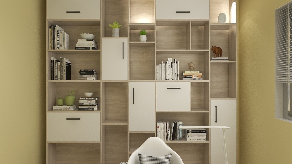 红绿撞色两室一厅丨Oleksandra Teslia-27