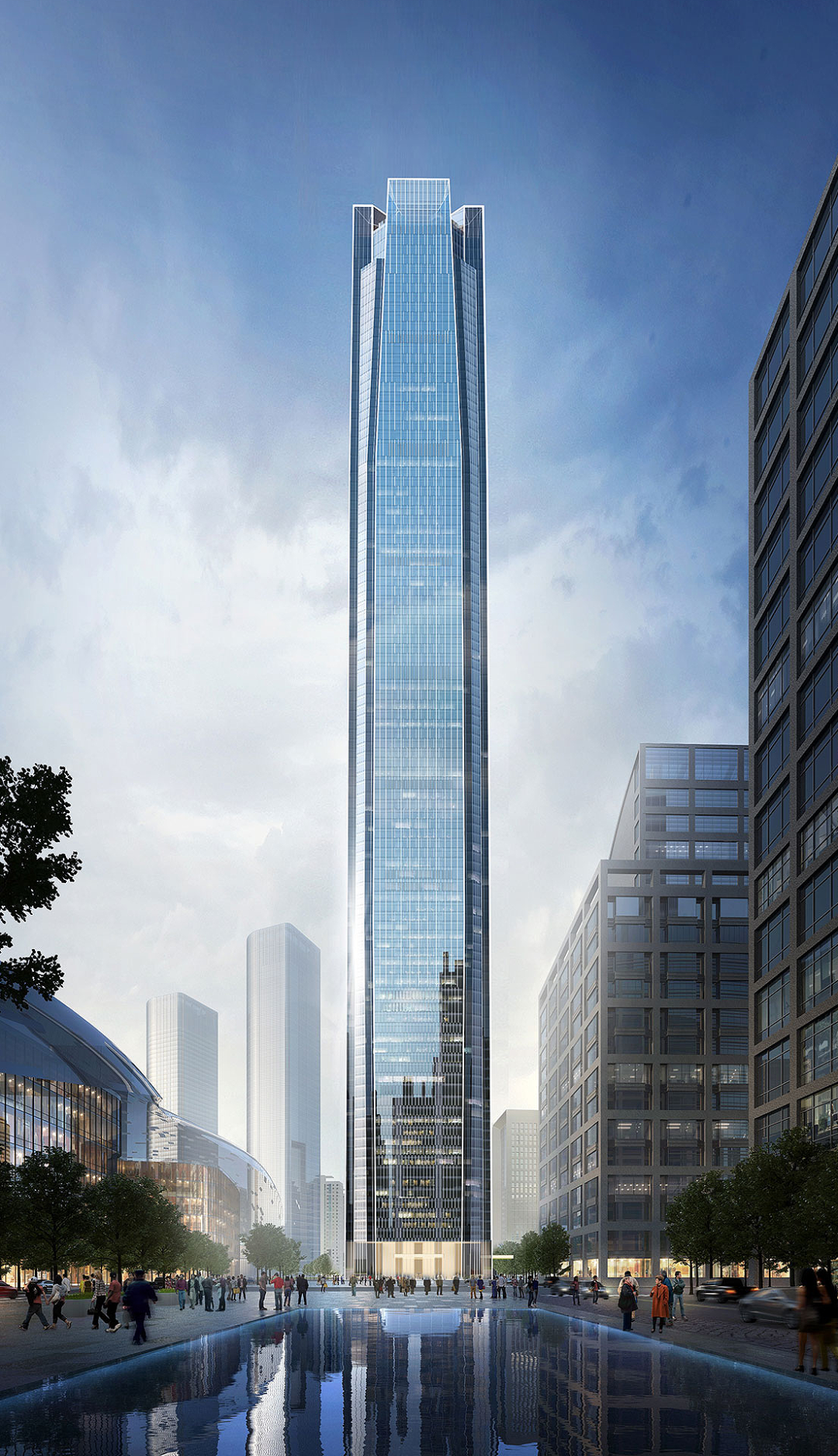 中国新四大摩天楼丨中国南京丨SOM事务所,Gensler事务所,AS+GG事务所,GP事务所-21