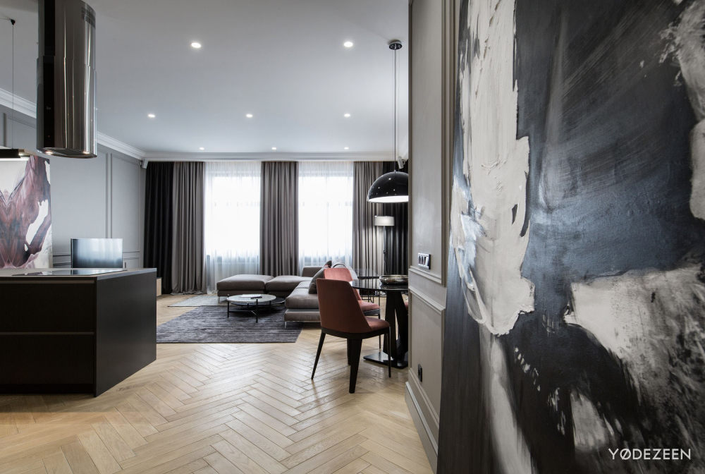 现代欧式混搭风某国外样板房设计-18