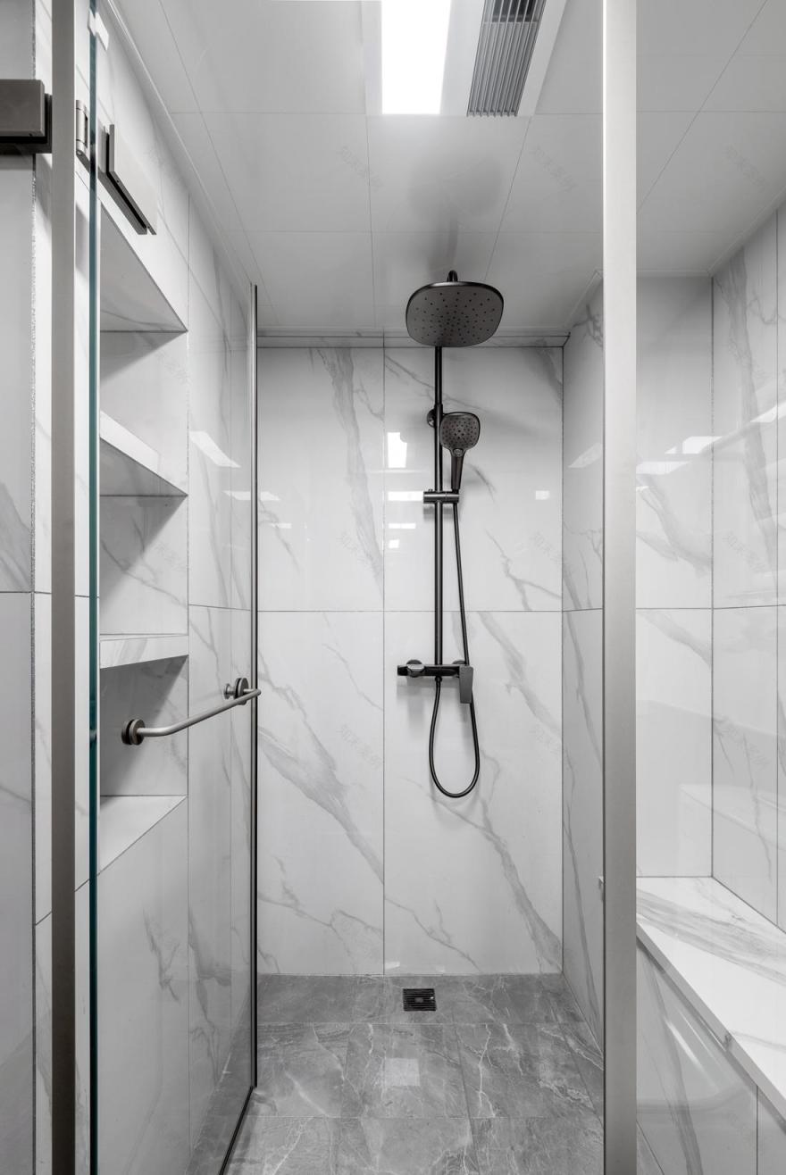 现代轻奢风平层设计-56