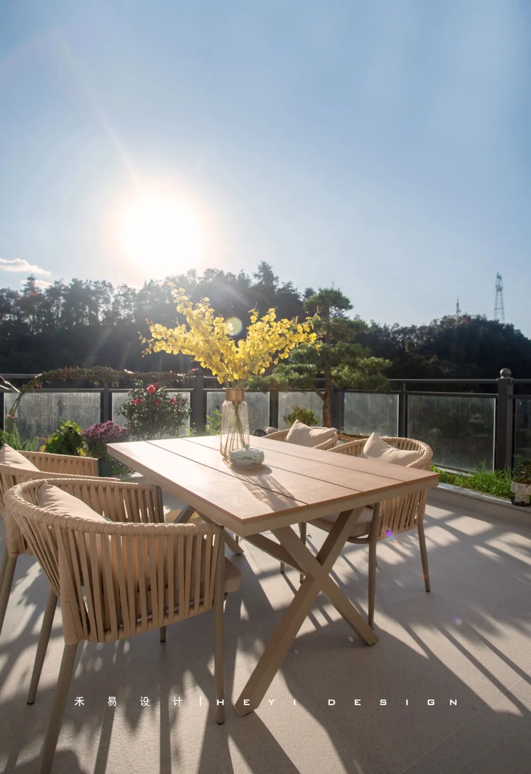 禾易实景丨谁懂啊！露台是家里最治愈的角落-100