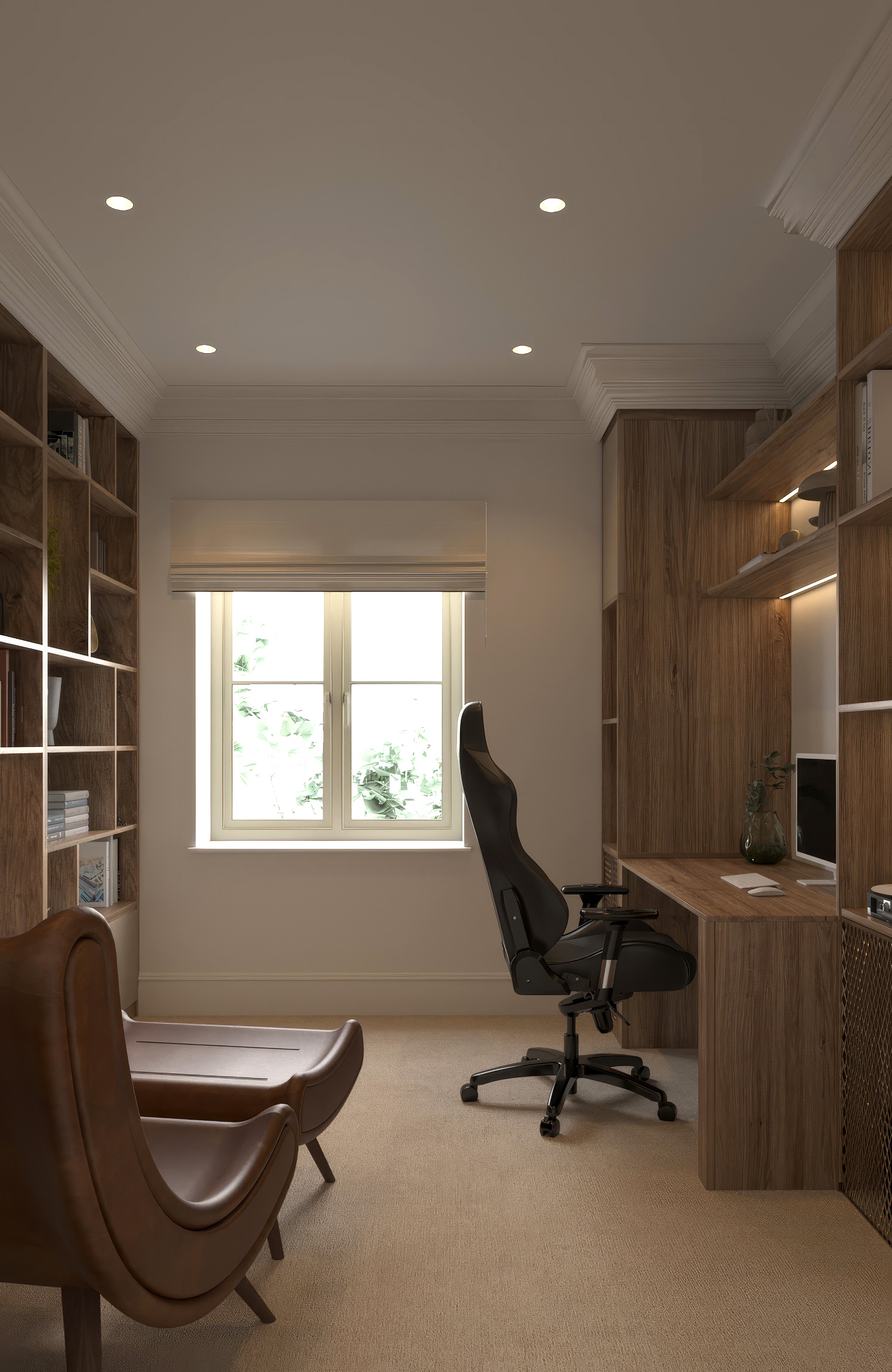 英格兰家庭办公室3D可视化项目丨英国英格兰丨Kseniya Petrusevich-5