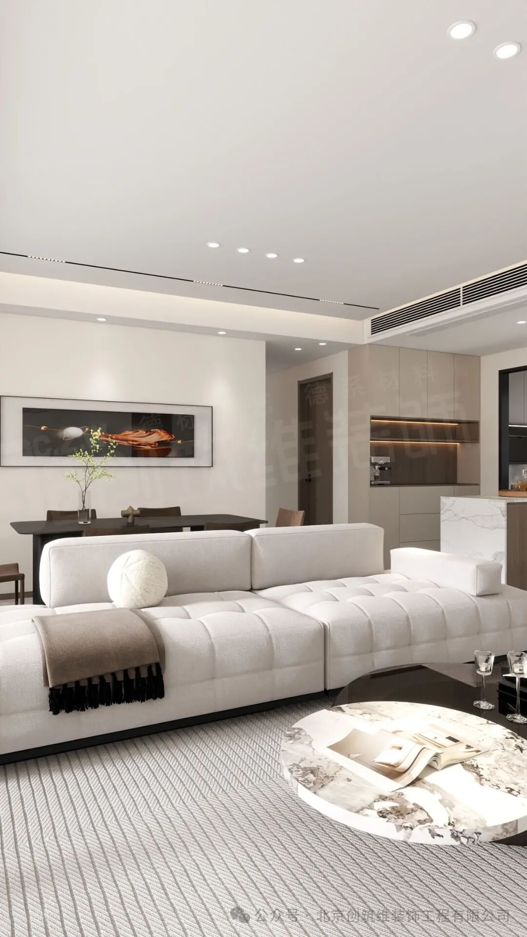 御东君临|145㎡4室2厅3卫1厨轻奢风装修案例-22