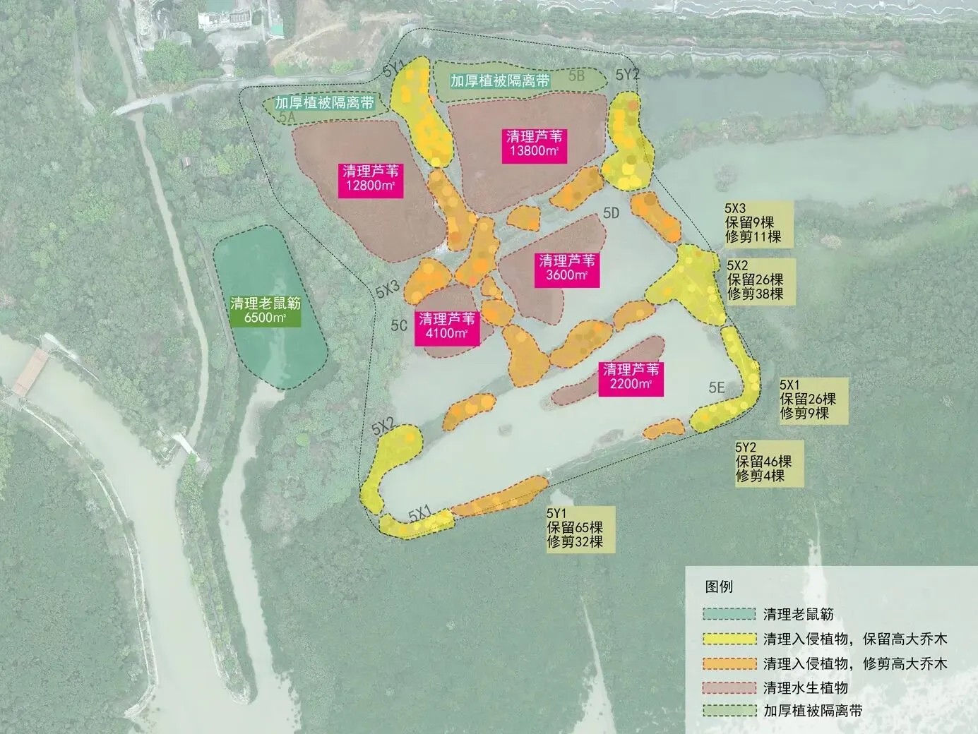 福田红树林国家级自然保护区避风塘,淡水塘,5  11号塘丨中国深圳丨北京一方天地环境景观规划设计咨询有限公司-46