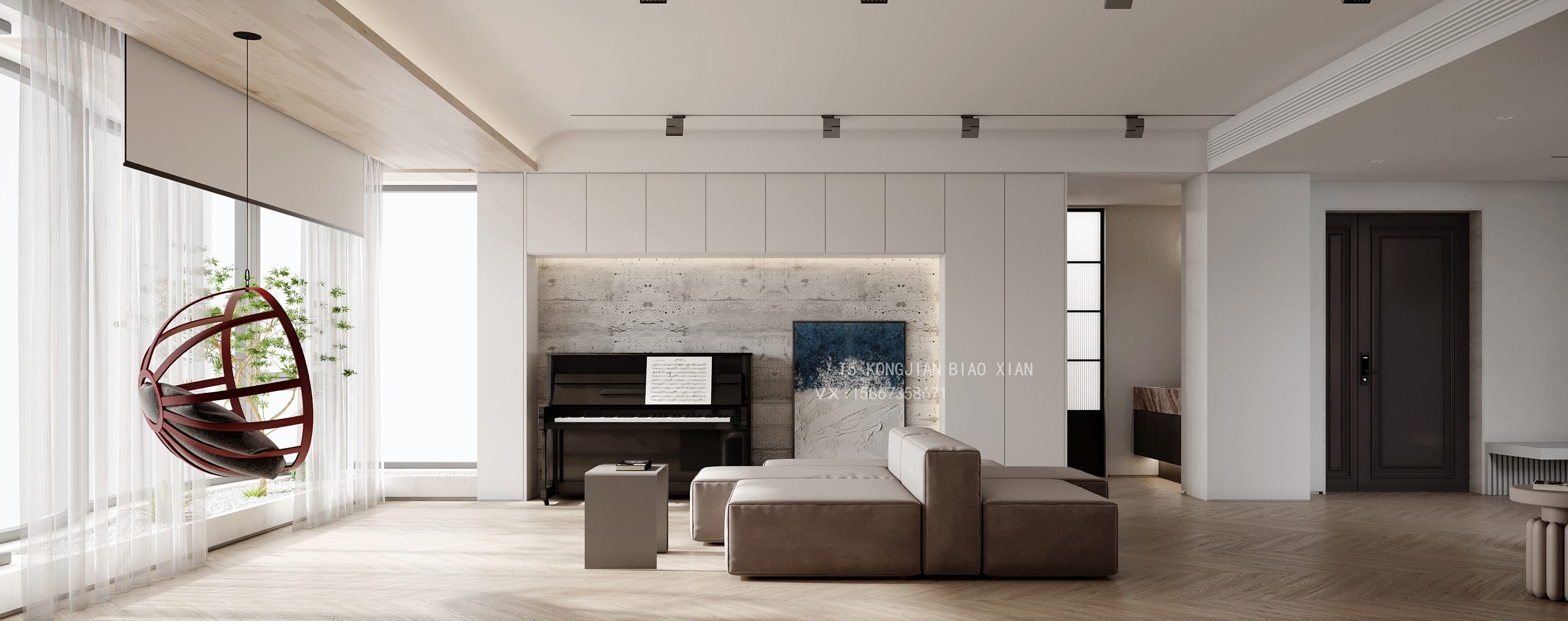 北京某知名设计师打造现代简约家居空间-2
