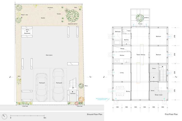 日本混凝土与木结构复合住宅设计-12