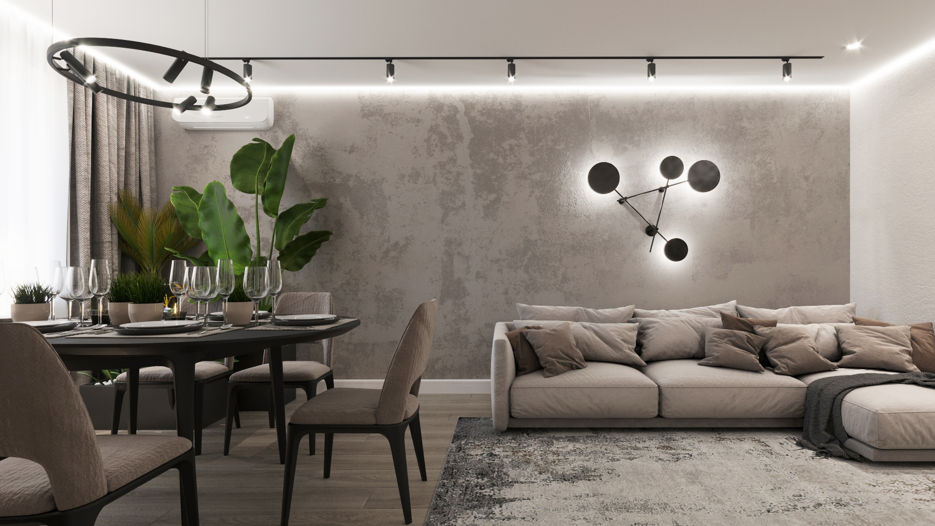 Interior design duplex apartment (Kharkiv region)-1