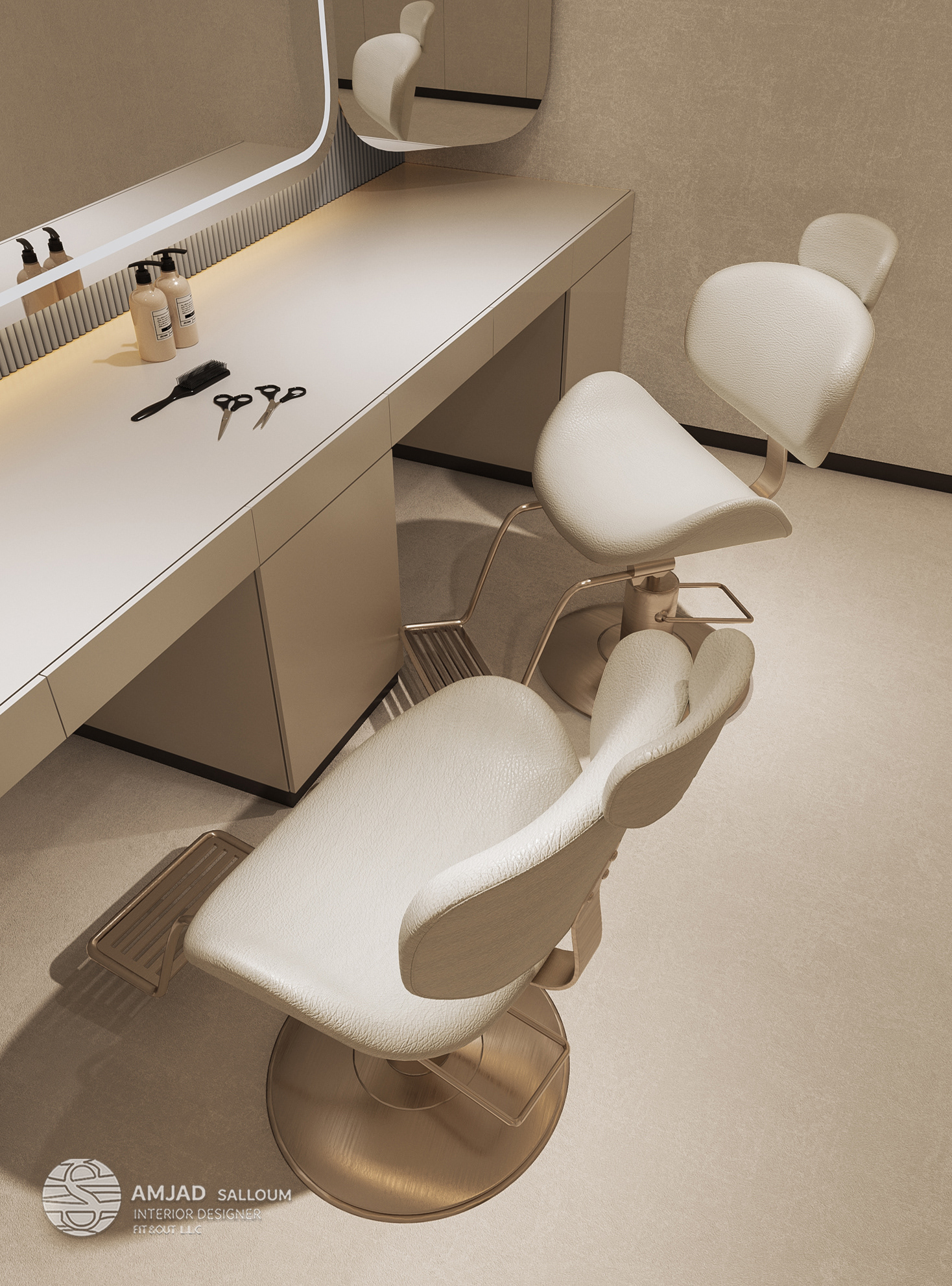 迪拜美容水疗中心室内设计丨阿联酋迪拜-20