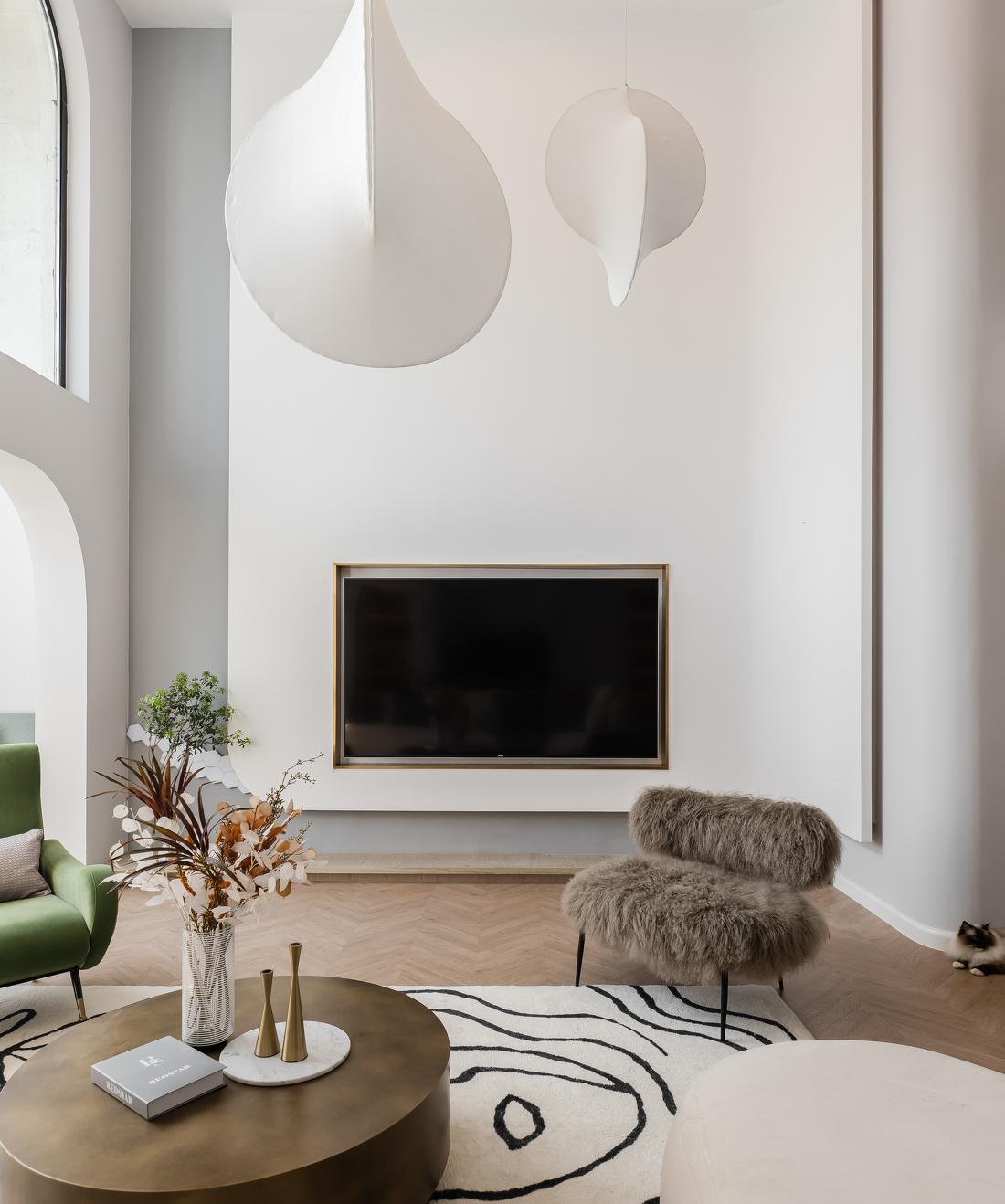 法式简约挑高复式大改造-18