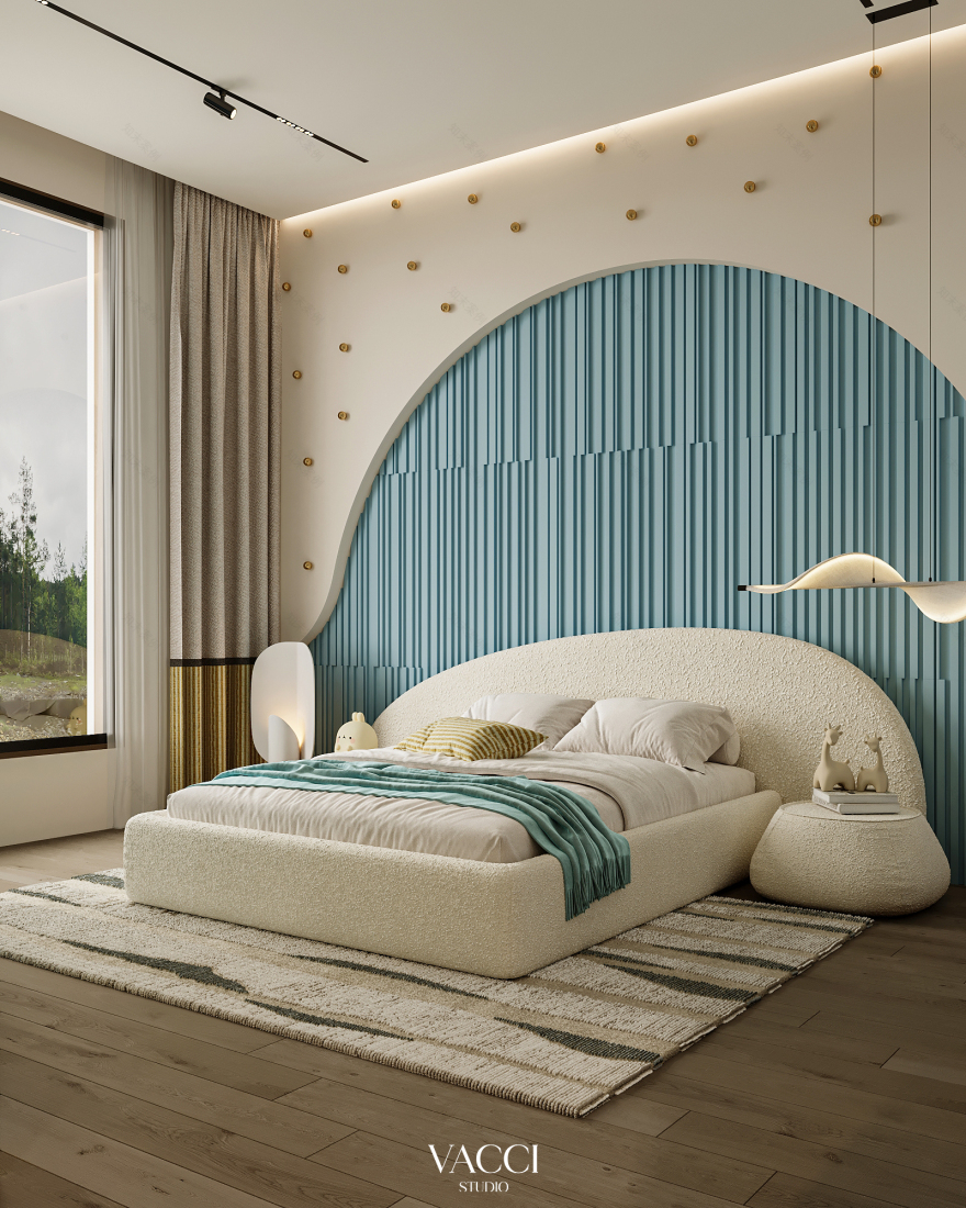 儿童卧室丨沙特阿拉伯利雅得丨Vacci Studio-7