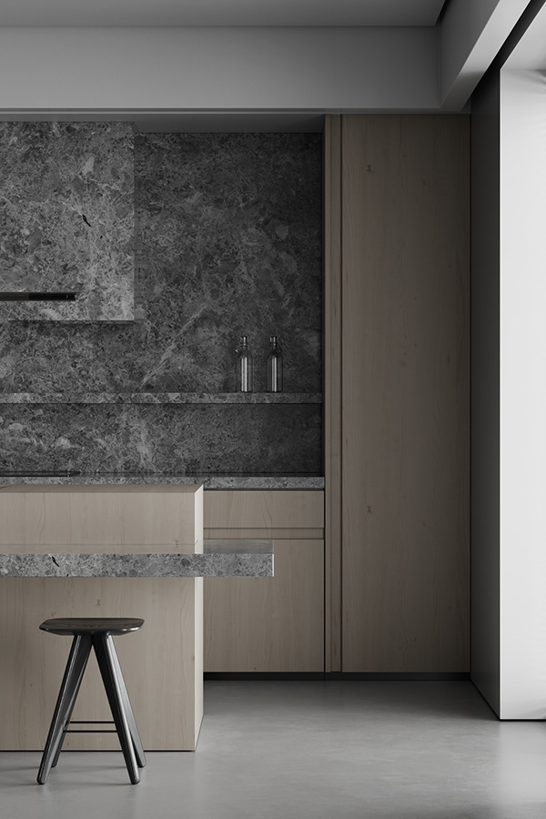 极简风住宅设计 超有设计感！-17