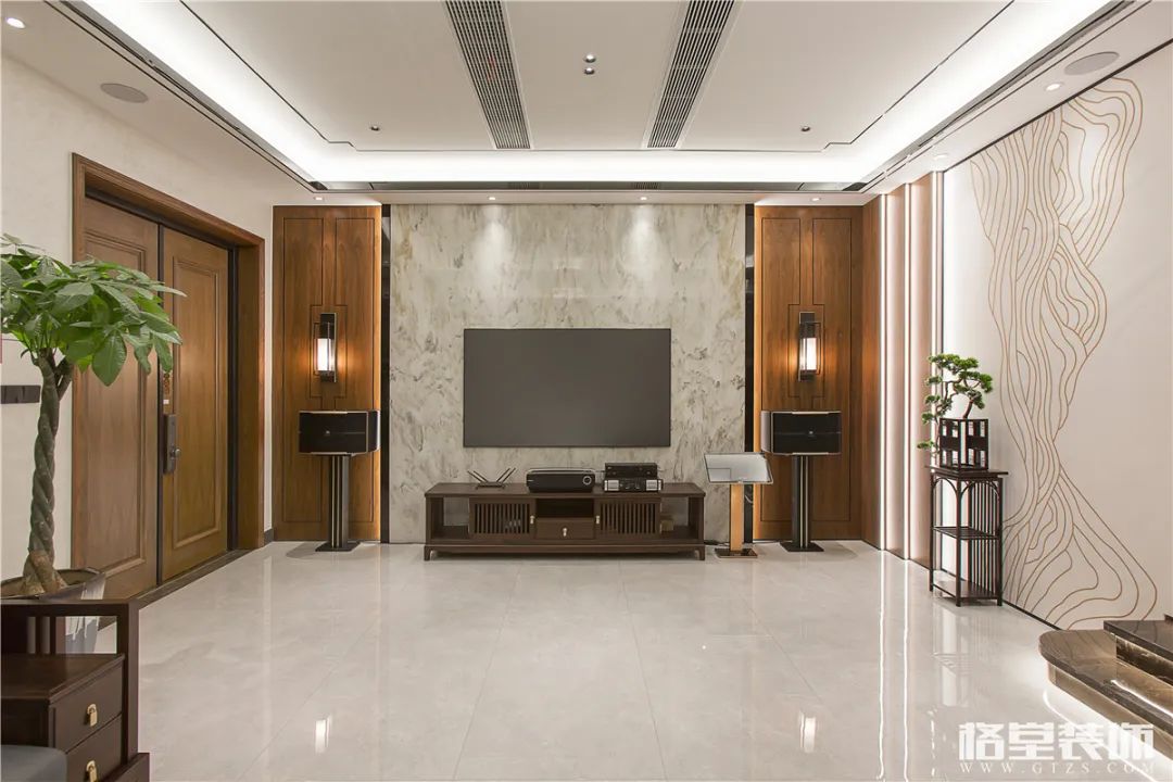 常山浅水湾 92#中式美墅设计丨格堂装饰-43