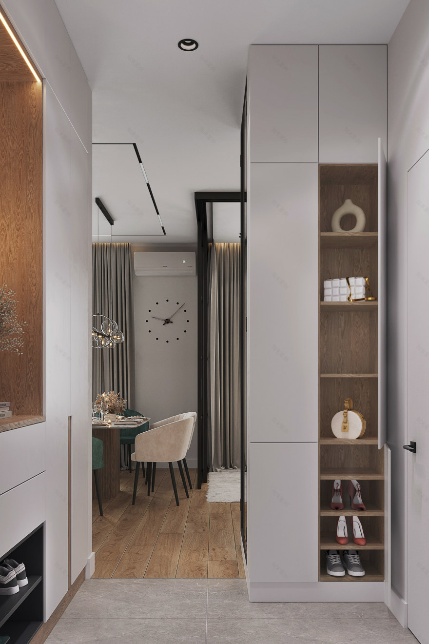 莫斯科“Fresh”住宅综合体小公寓丨俄罗斯莫斯科丨ksinteriors-37