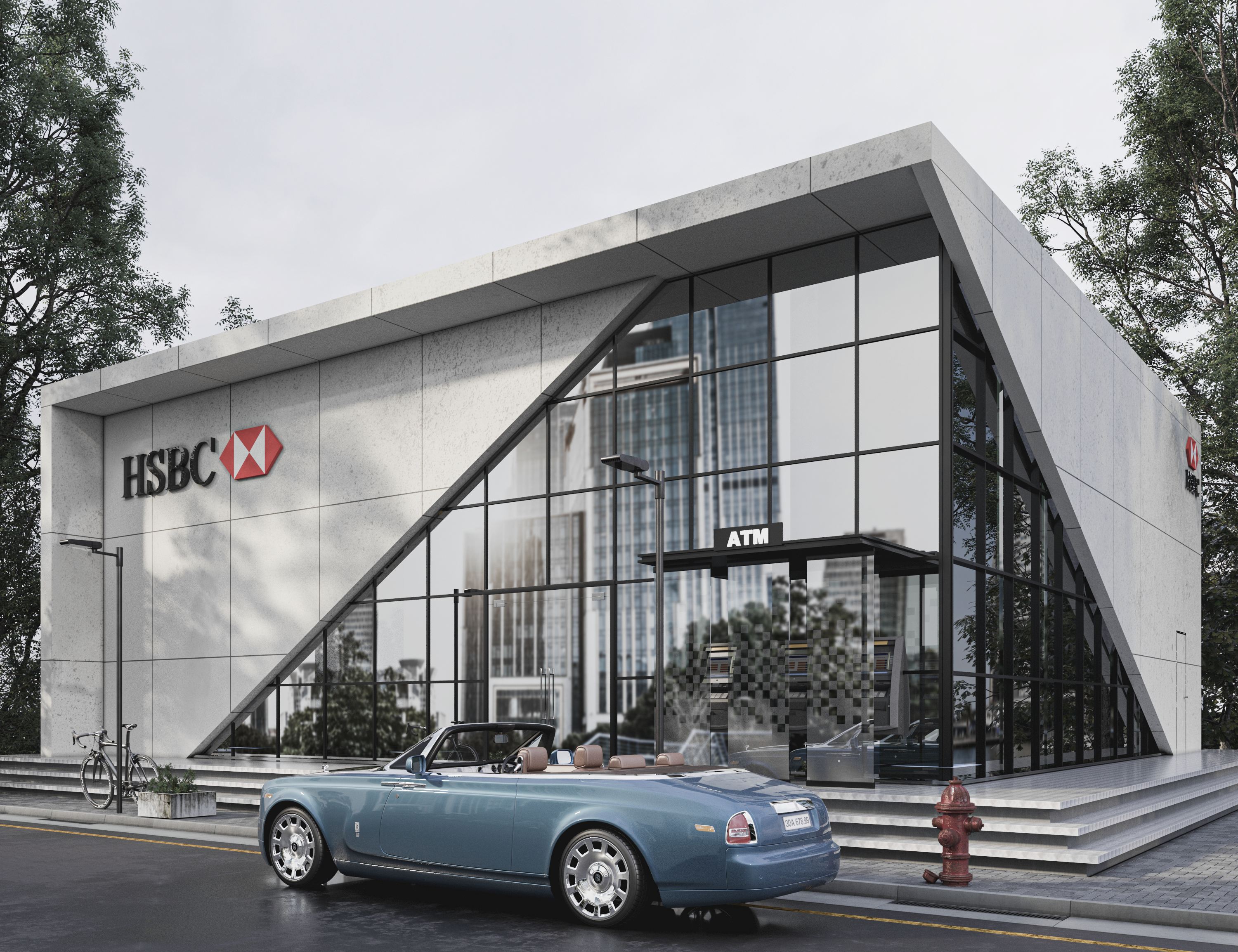 HSBC BANK l EXTERIOR DESIGN-0
