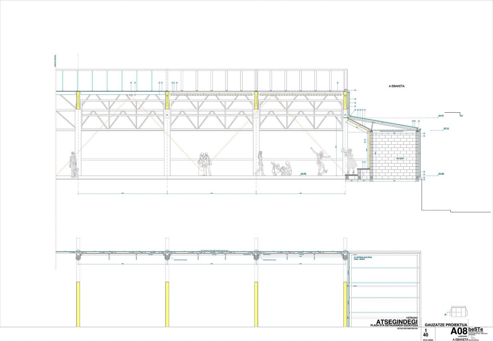 Hernani的Atsegindegi广场顶棚改造项目丨西班牙丨beSTe arkitektura-29