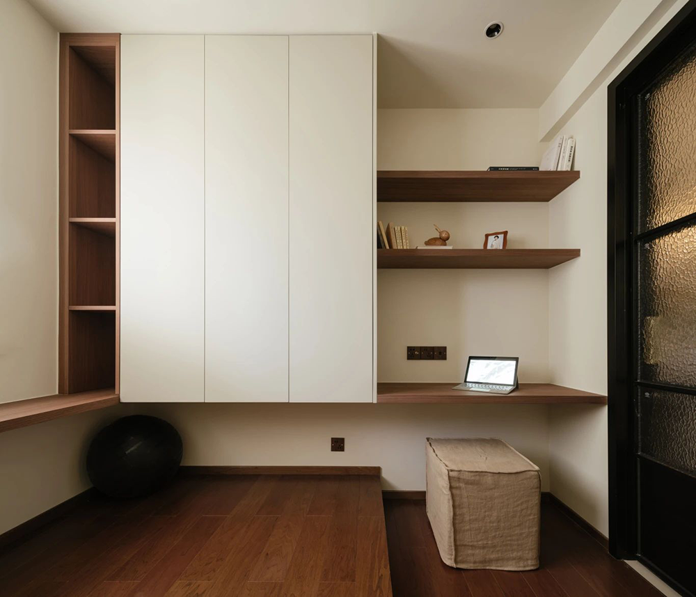 侘寂风私宅设计丨筑言设计,武汉三伏设计-30