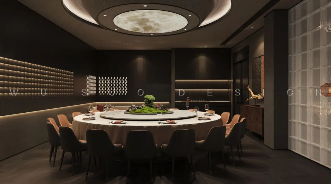 汉中翊榀璟悦餐厅丨中国汉中丨吾索设计-54