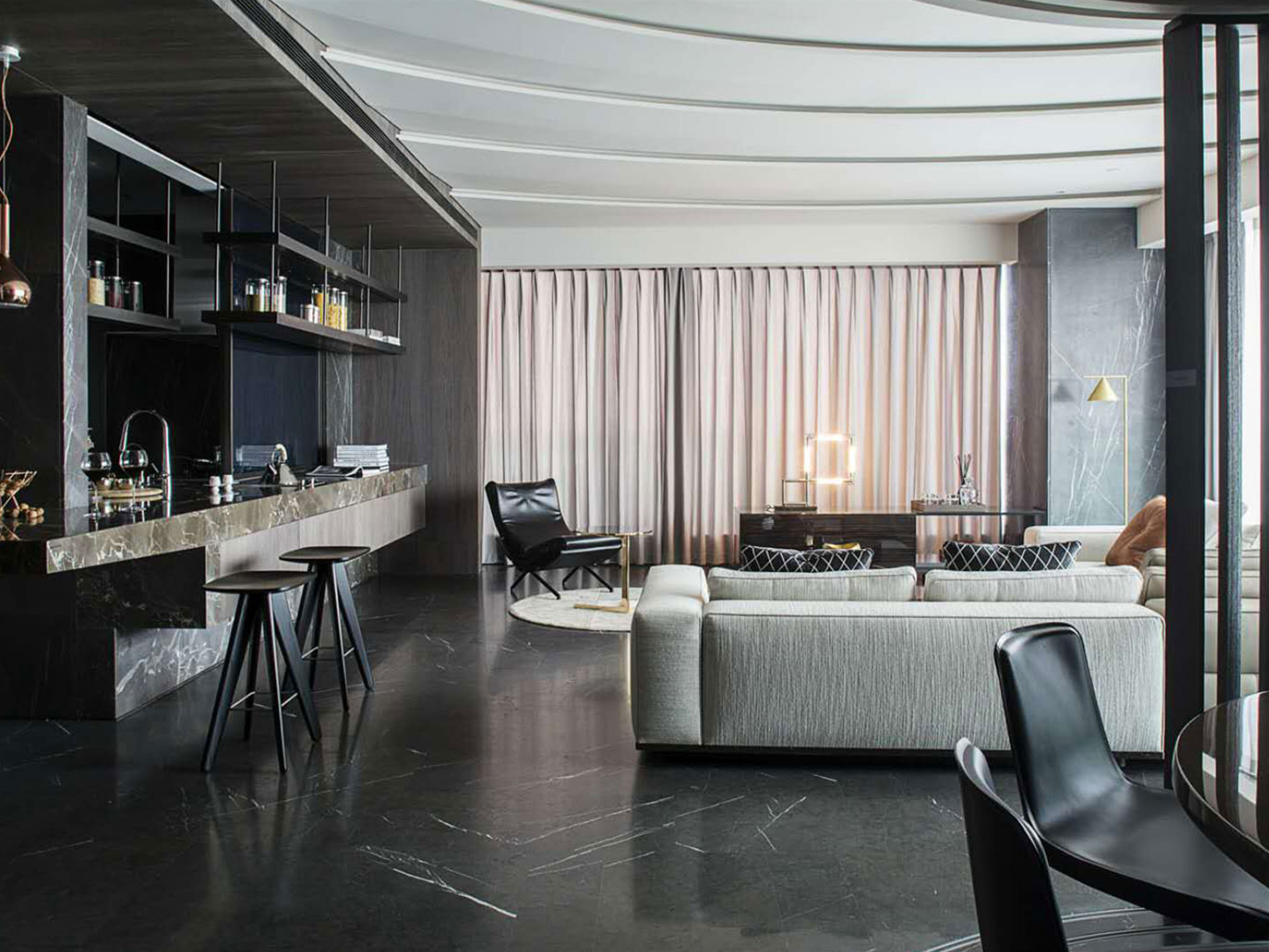 北京万科大都会滨江260户型样板间-4