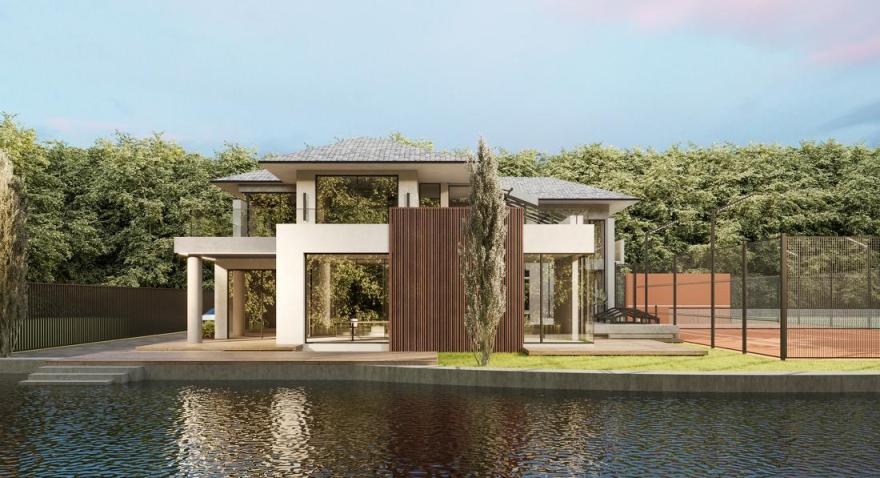 活力四溢的现代网球主题家庭设计-28