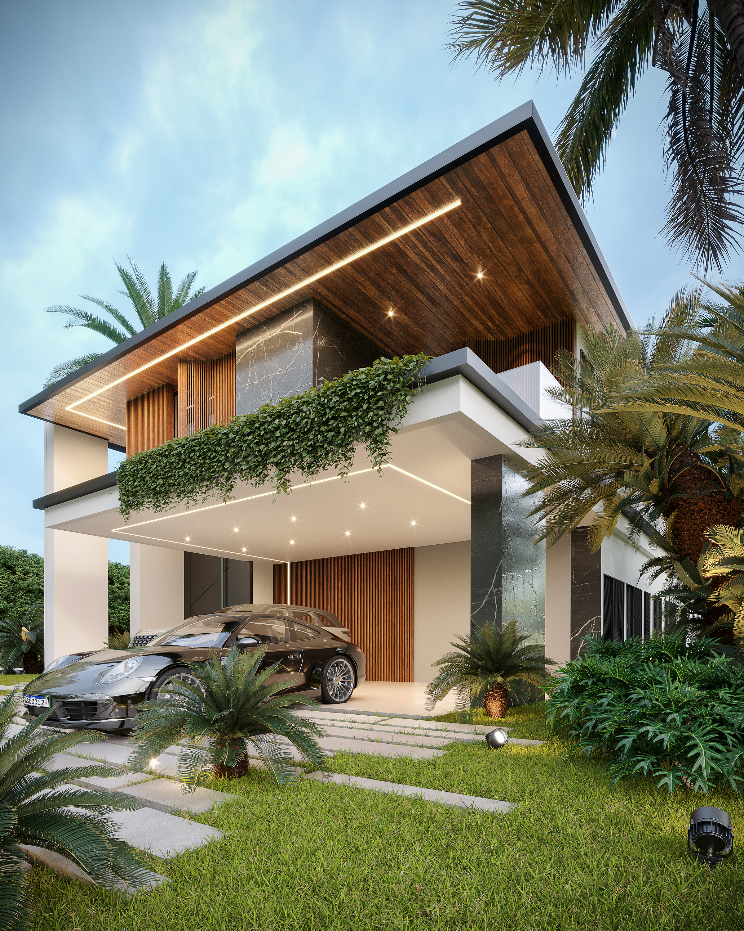 计算机生成图像住宅丨Hage 建筑事务所-5