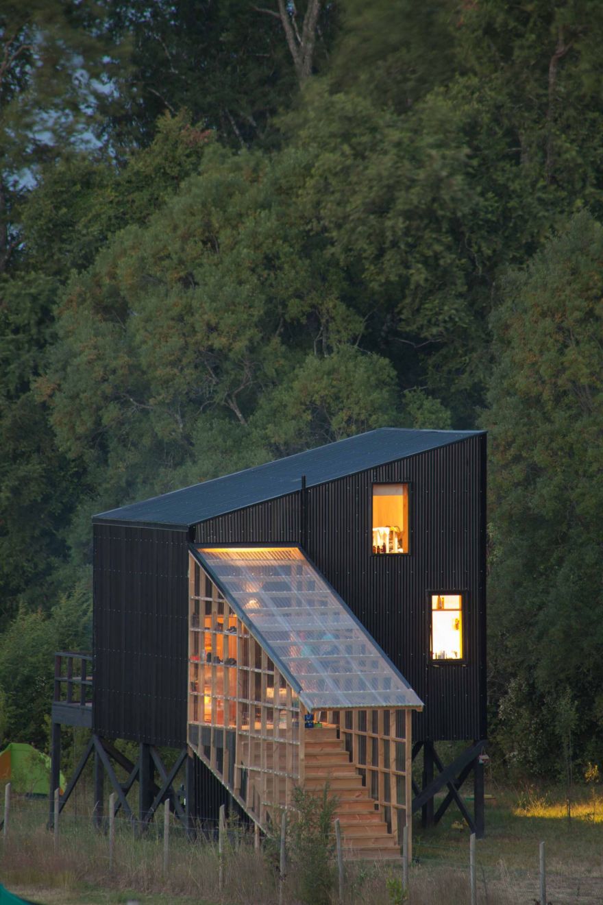 乐丰避难所丨智利丨Abarca Palma Arquitectos-26