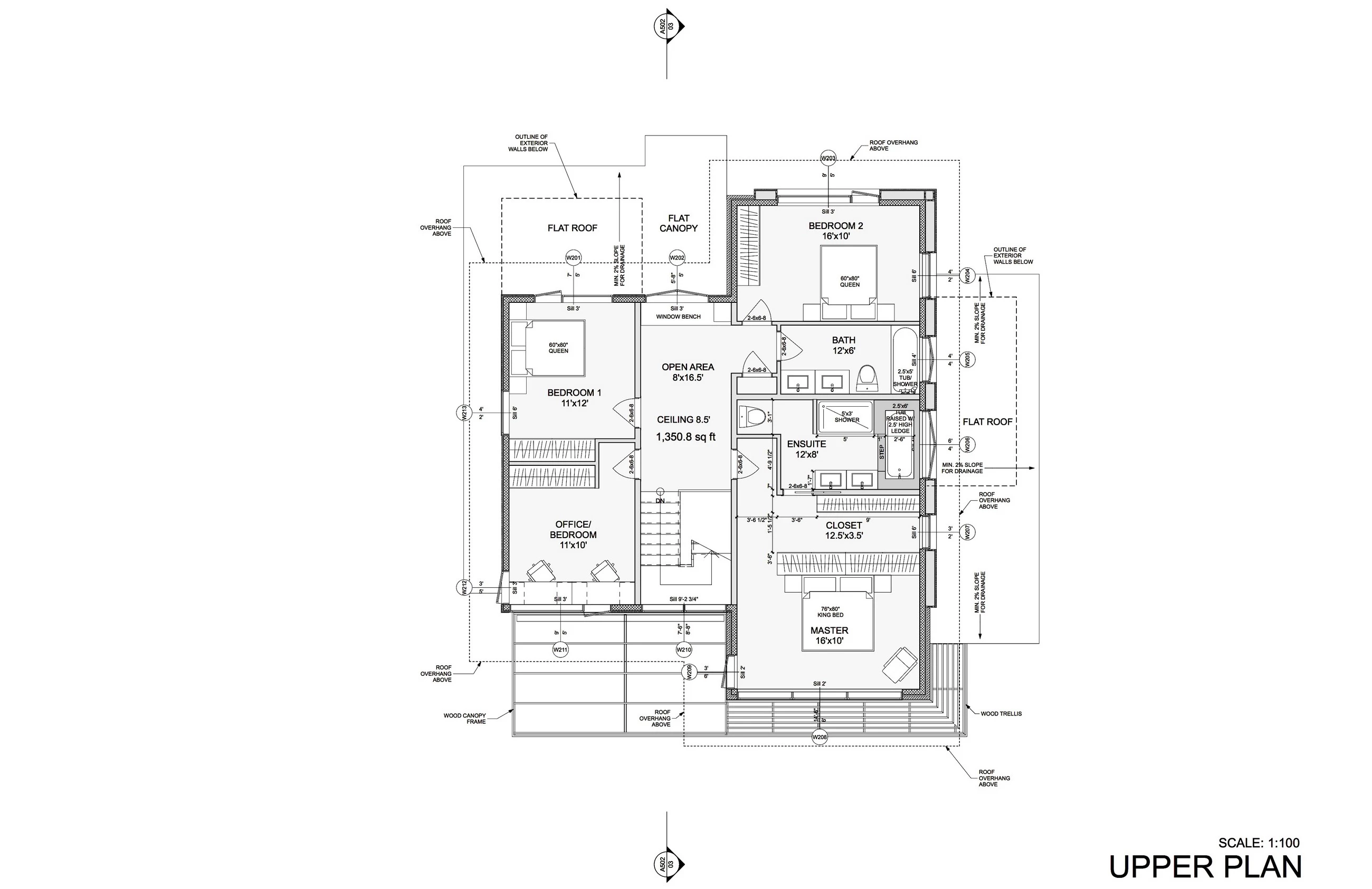 加拿大多伦多 Mimico Creek House 的室内设计亮点-23