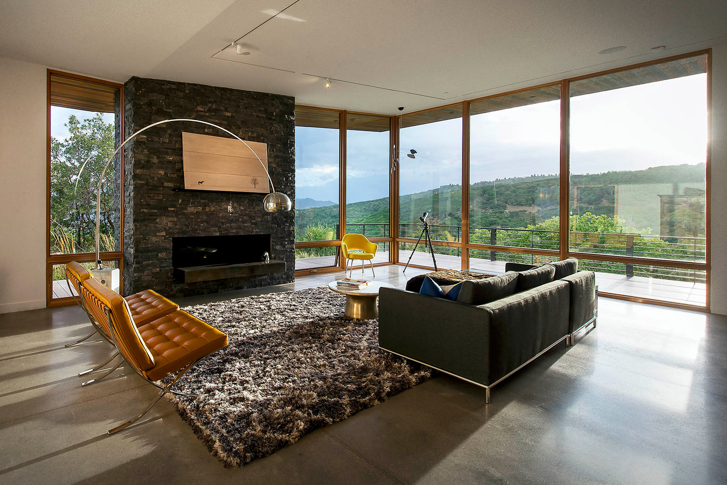 Imbue Design builds Red Hawk Residence in Utah around a courtyard-5