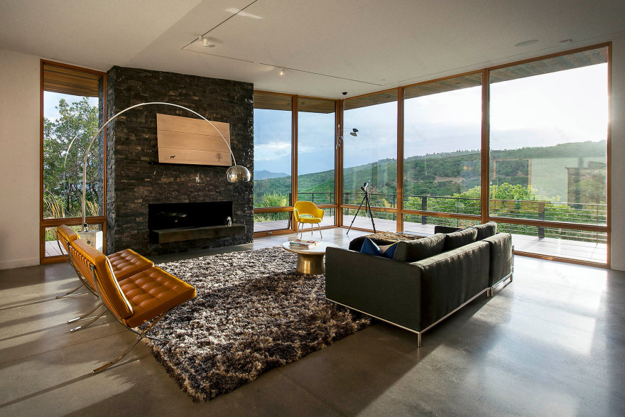 Imbue Design builds Red Hawk Residence in Utah around a courtyard-5