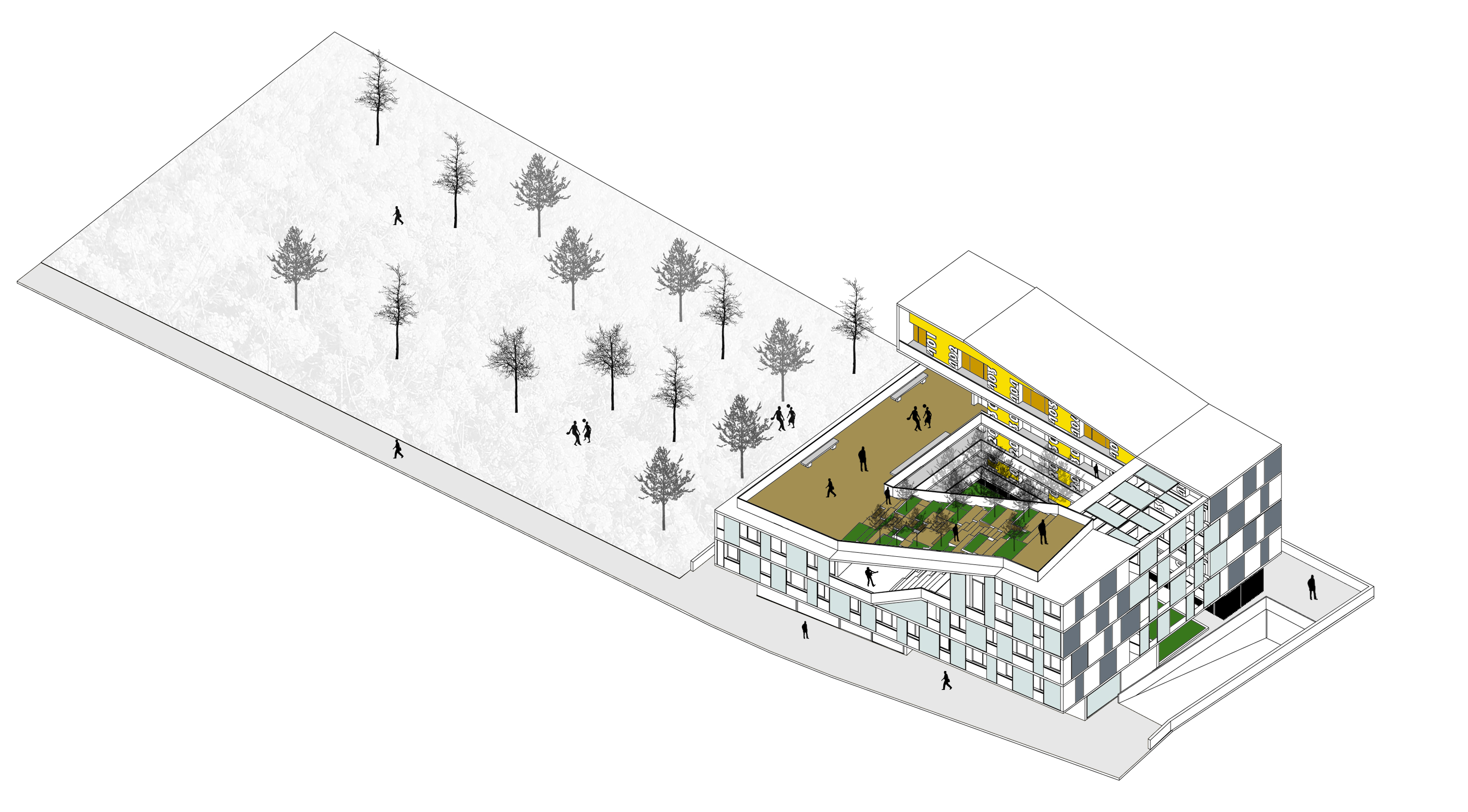 塞浦路斯共青团学生住宅-16