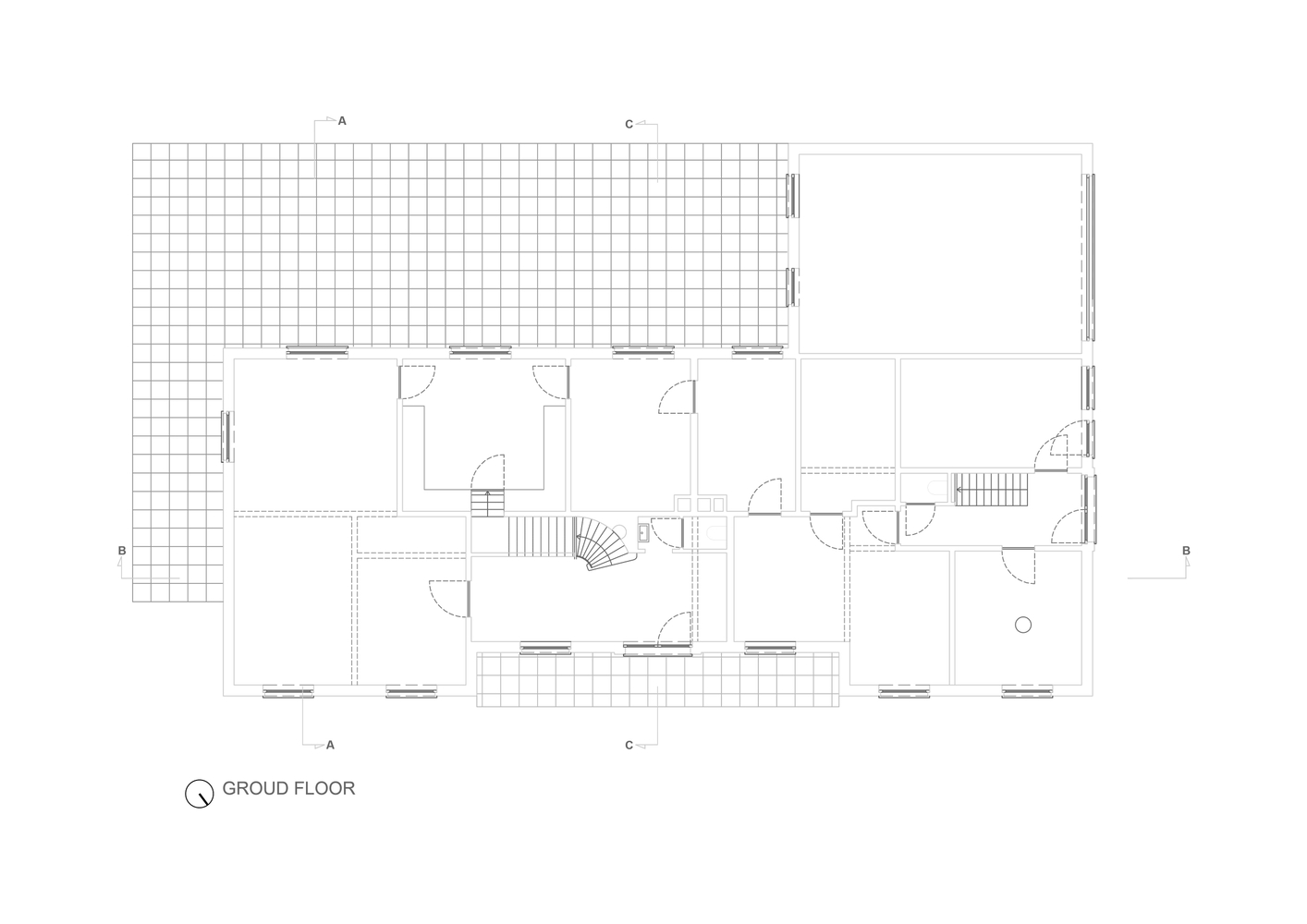 比利时永恒别墅翻新丨GRAUX & BAEYENS architecten-21