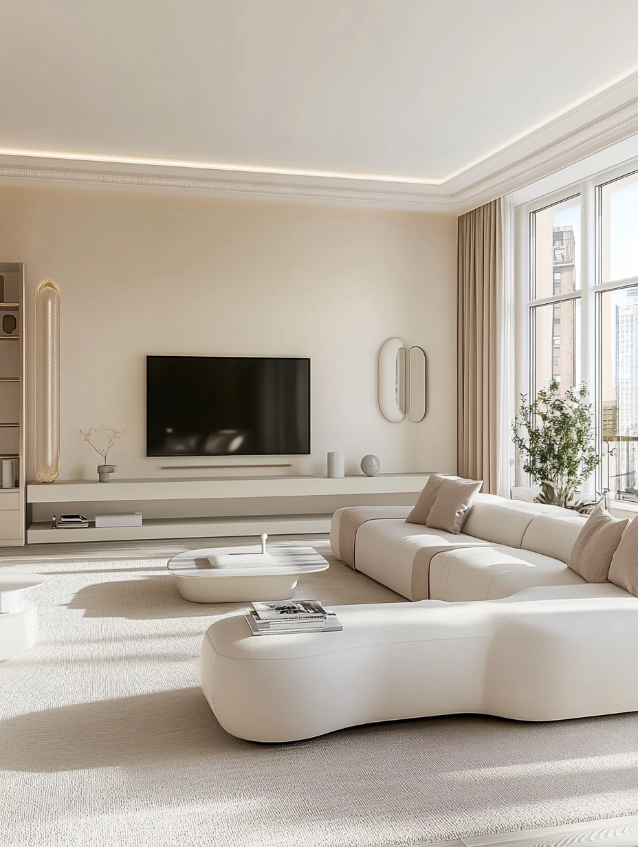 MJ家居场景 · 奶油风的家-2