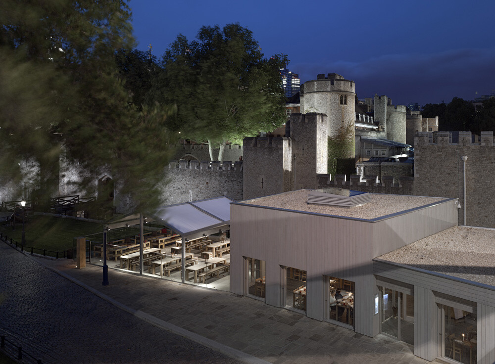 伦敦塔桥河畔历史餐厅丨英国伦敦丨Tony Fretton Architects-14