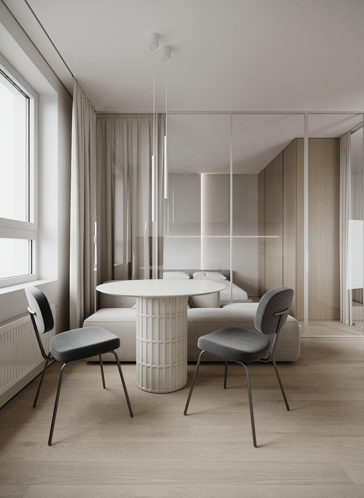克里亚公寓，面积40平方米丨Como interior-8