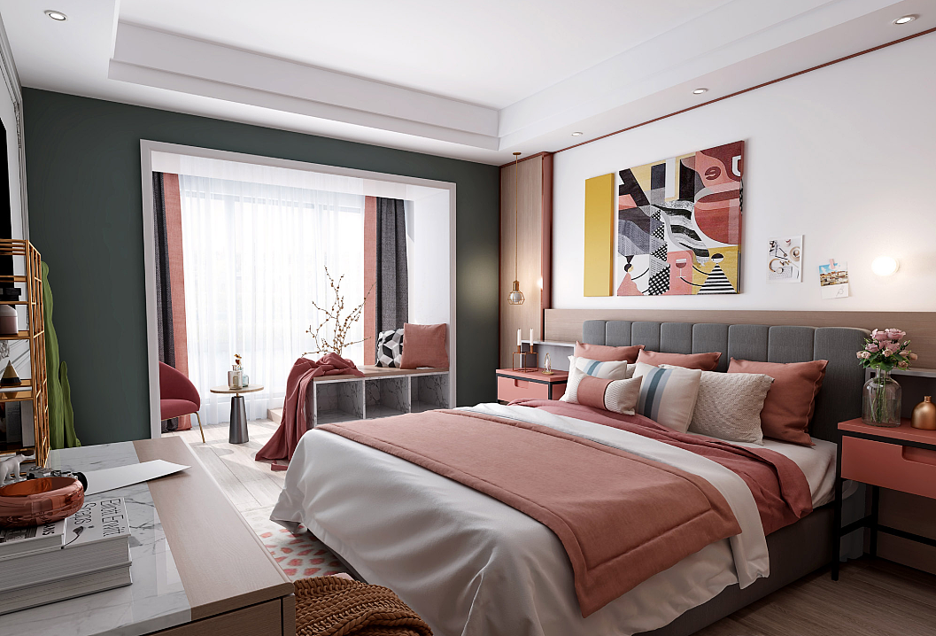 壁纸打造浪漫公主房-5