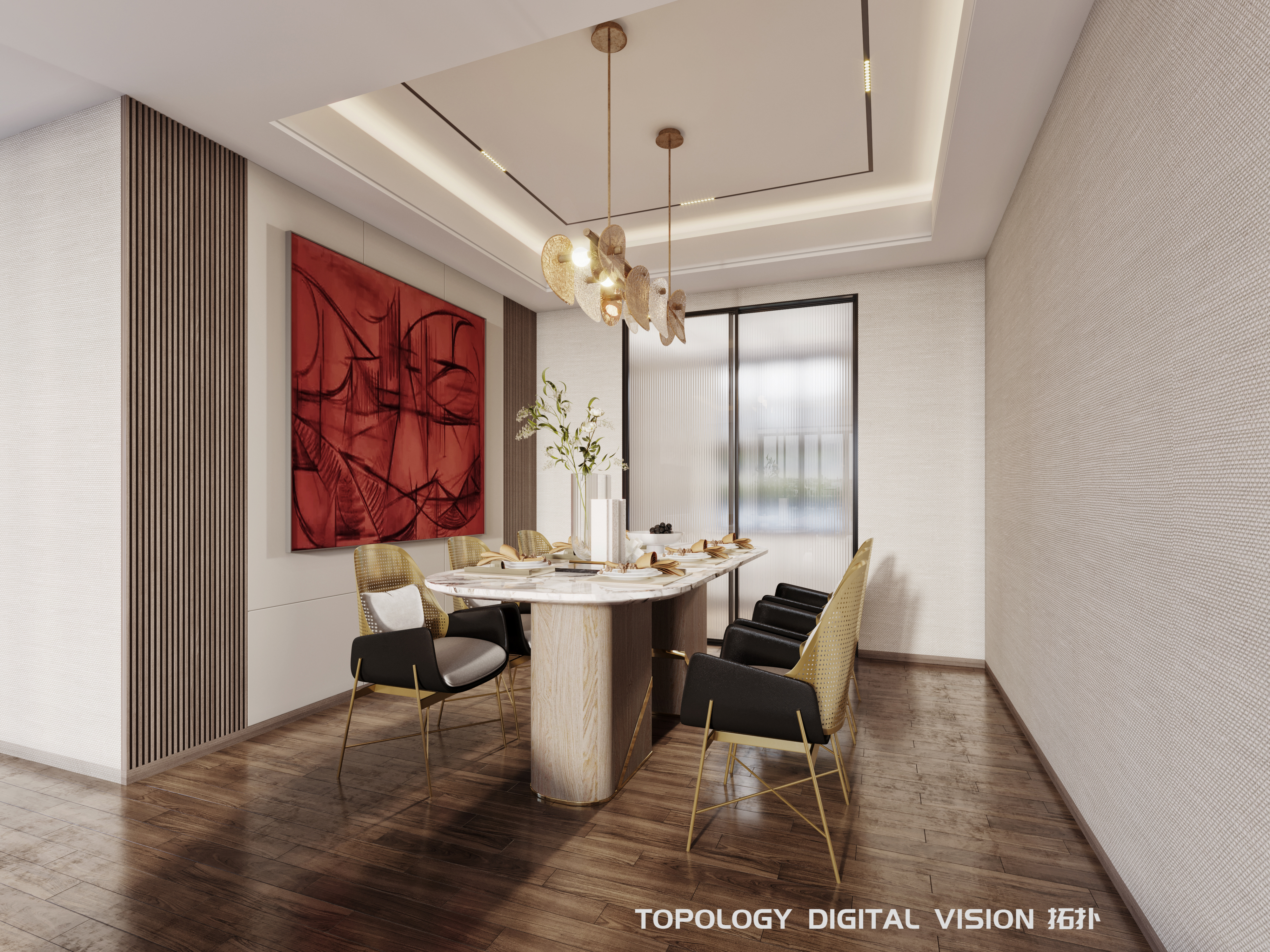 武汉解封后首个复工项目，室内设计展现城市活力-13