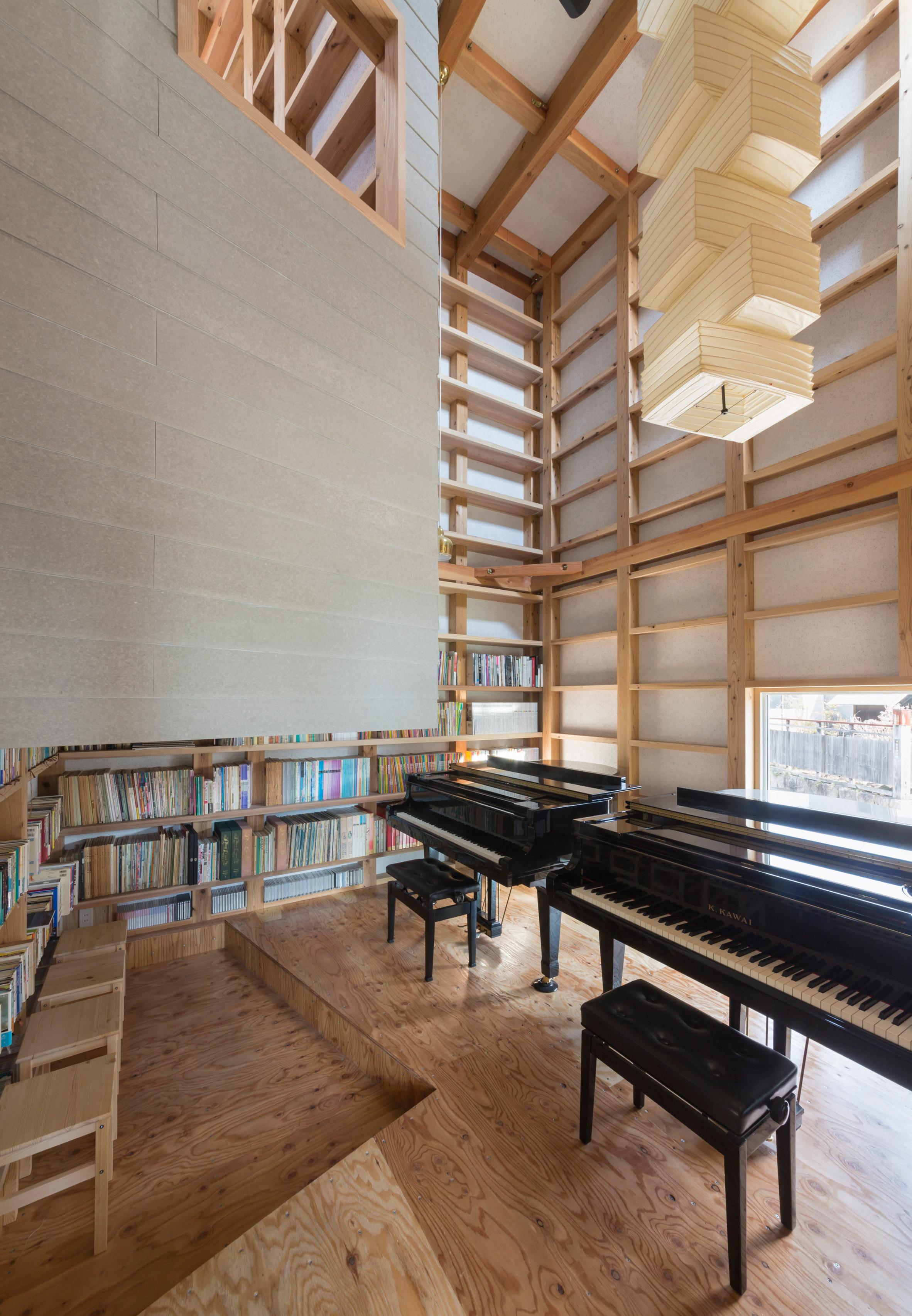 Cohta Asano builds his new Fukushima home as a cluster of nine cuboids-15
