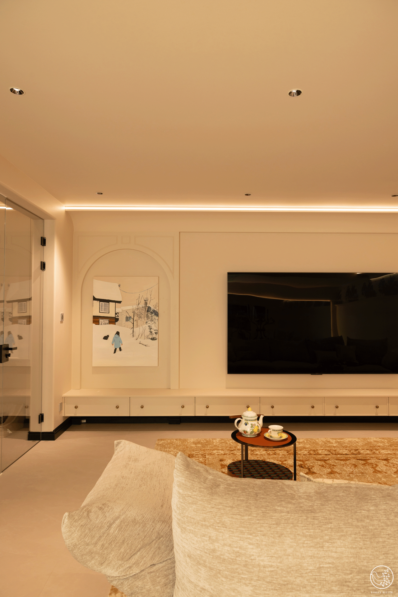 300㎡跃层，在光与曲线里，把生活安稳下来-32