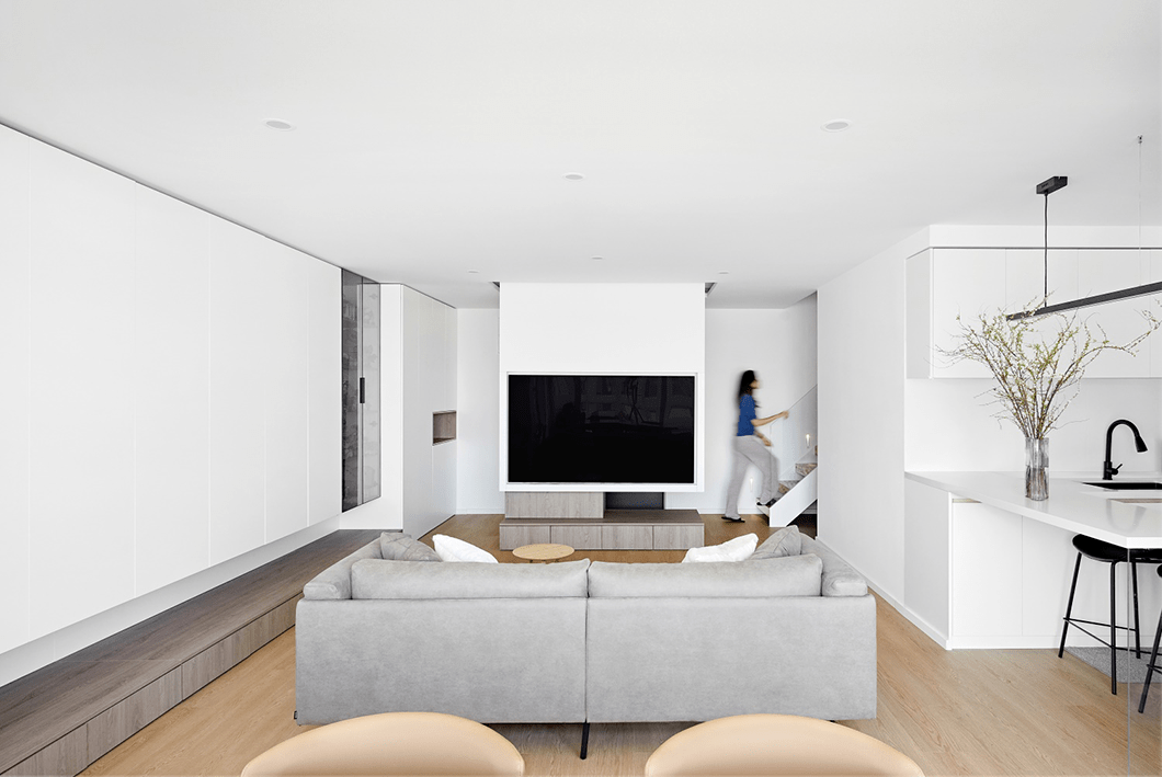 100㎡简约公寓丨辰境设计,界末空间设计-22