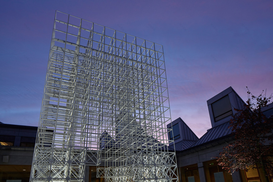 Utzon Center 丹麦天空下的另类圣诞树-10