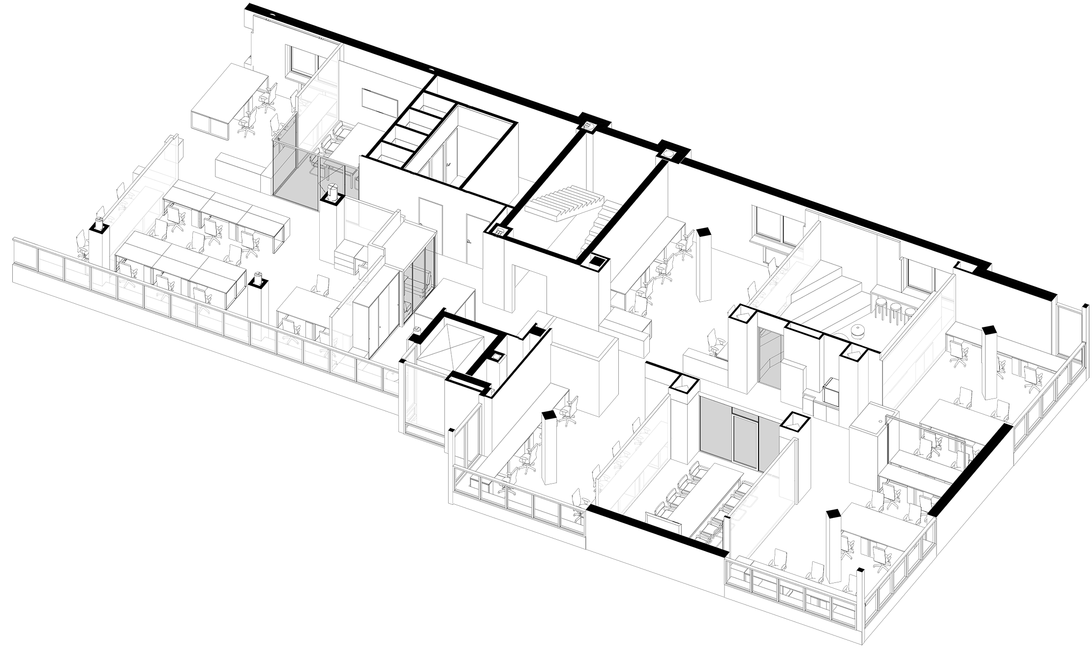 Cosmopolite 办公空间设计丨乌克兰基辅-39