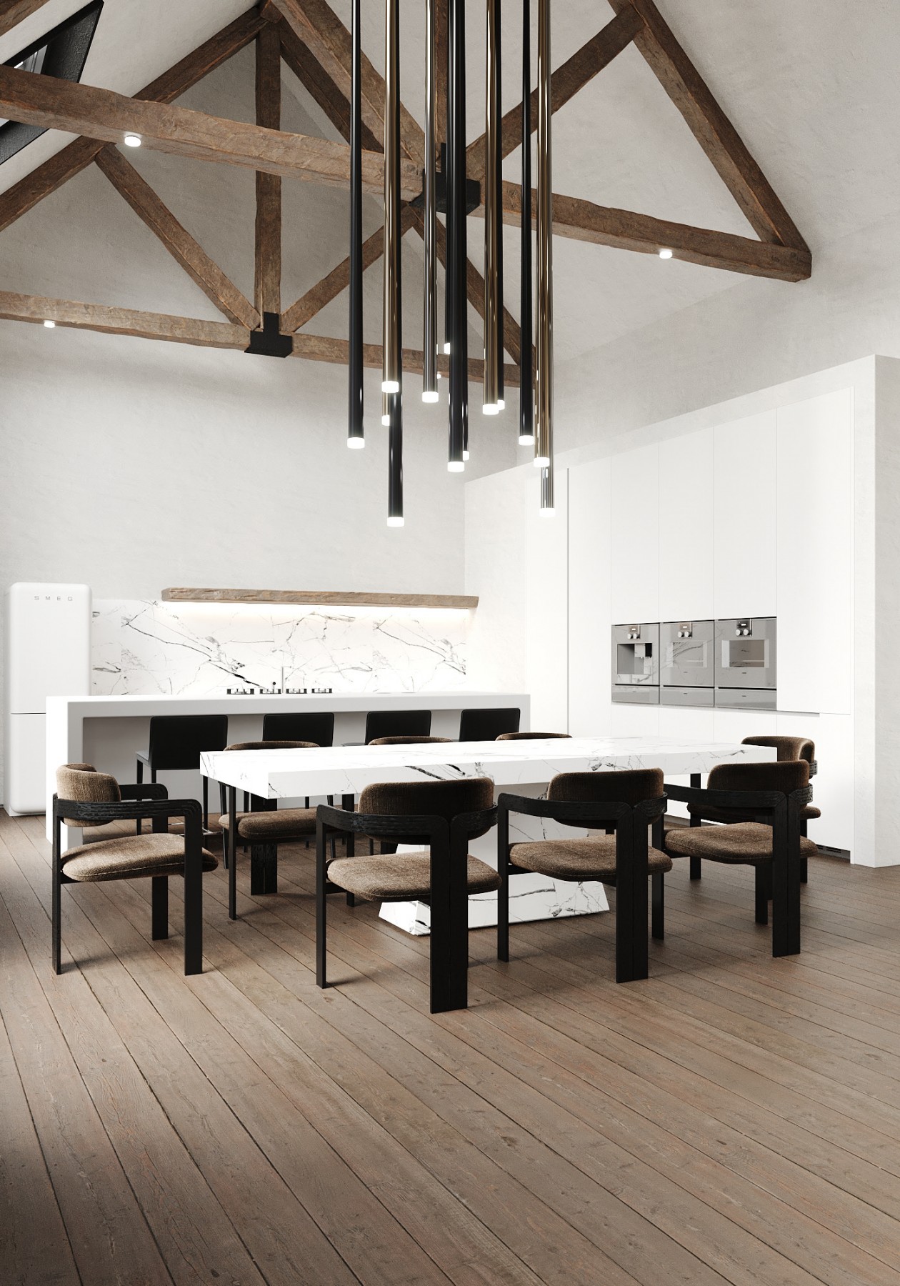 圣海伦娜别墅 原木+简洁白自然的材料之美-10