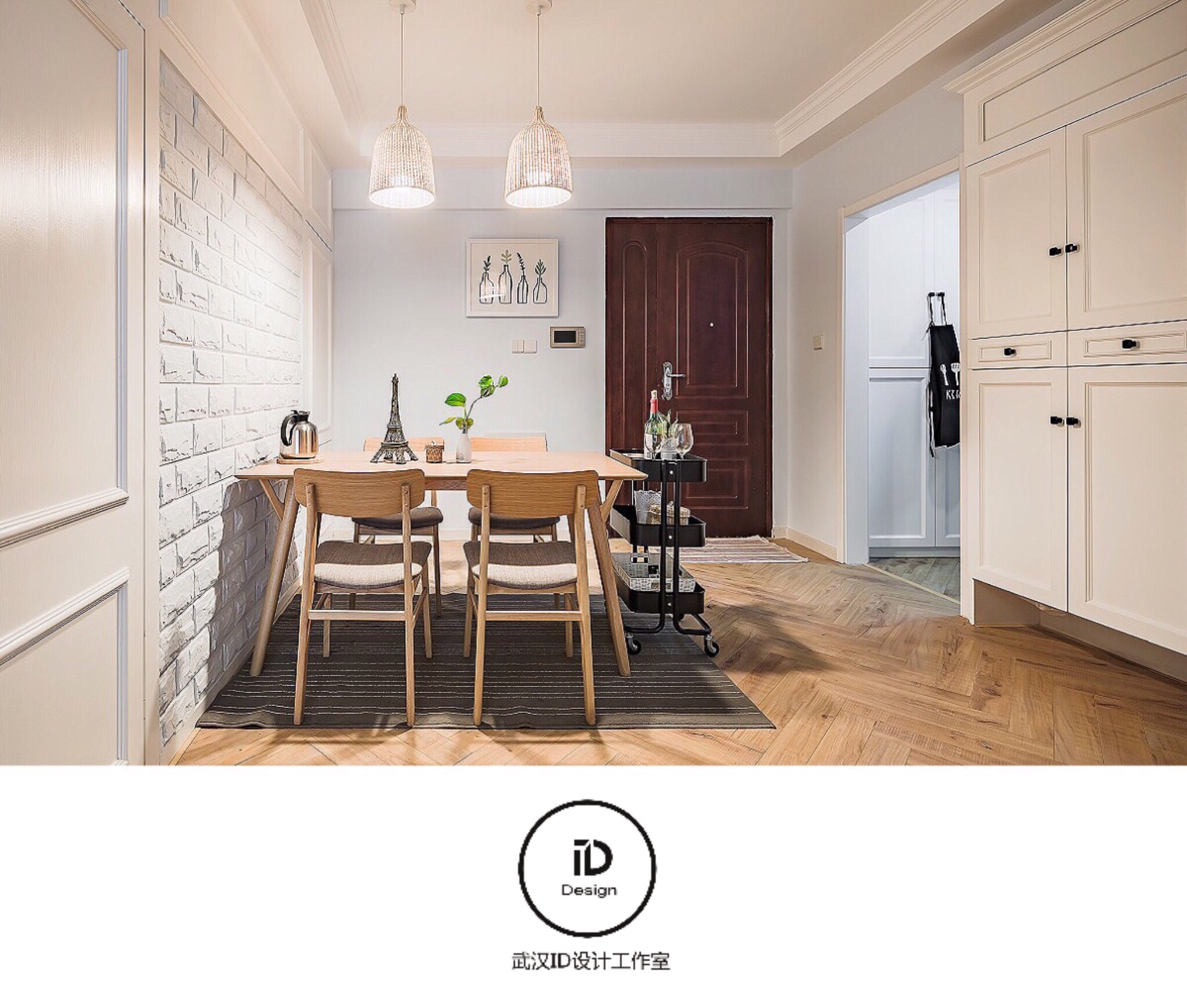 91㎡北欧日式婚房,融合风格打造收纳空间-18